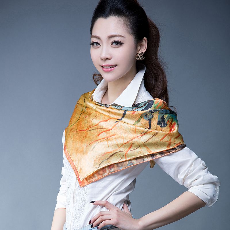 【正规】做丝巾数码印花当然要找正规厂家，杭州梅西是不二之选