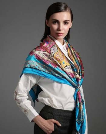 【花型设计】找一家既能生产又能设计的丝巾数码印花加工厂，来杭州梅西