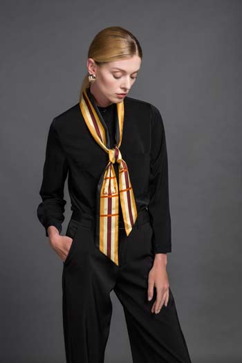 【创新设计】这里的小领巾数码印花代表着时尚前沿