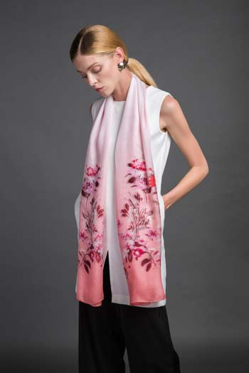 【梅西雅丽】梅西新款长丝巾数码印花加工产品上架了